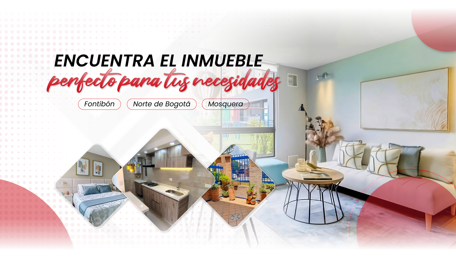 Encuentra tu inmueble - Banner